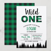 Buffalo eerst de uitnodiging van de geboorte - wil (Voorkant / Achterkant)