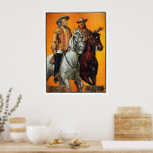 Buffalo- en Pawnee-rekening - Afdrukken Poster (Keuken)