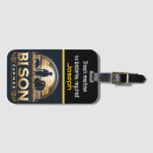 Buffalo Farmer blijft trots Bagagelabel (Voorkant (horizontaal))