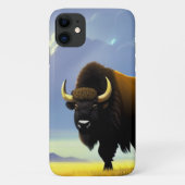 Buffalo Fields iPhone / iPad hoesje (Achterkant)