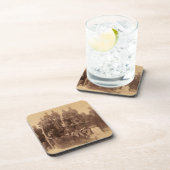 Buffalo Fighters van de US Black Cavalry Bier Onderzetter (Rechterzijde)