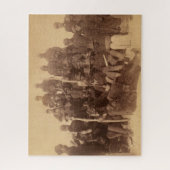 Buffalo Fighters van het Amerikaanse zwarte cavale Legpuzzel (Verticaal)