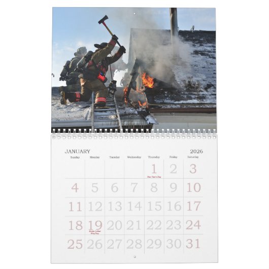 Buffalo Fire 2015 kalender (Jan 2026)