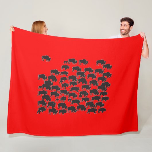 Buffalo Fleece Deken (In situ)