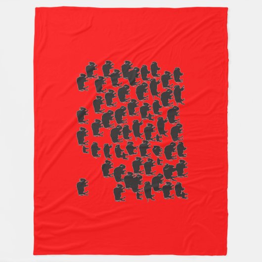 Buffalo Fleece Deken (Voorkant)