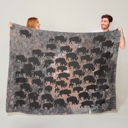 Buffalo Fleece Deken (In situ)