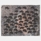 Buffalo Fleece Deken (Voorkant (Horizontaal))