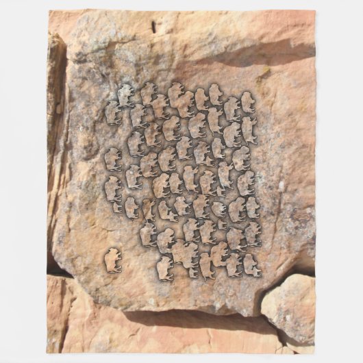 Buffalo Fleece Deken (Voorkant)