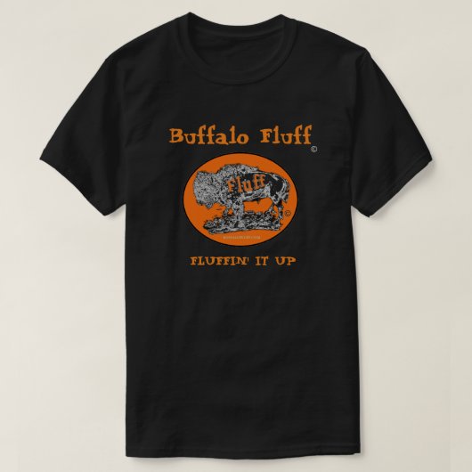Buffalo Fluff Officiële T-Shirt Fluffin' it up (Design voorkant)