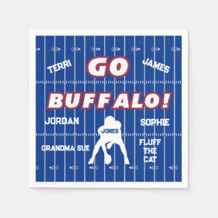 Buffalo Football Familie Papier Servet