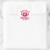Buffalo Football Fan Gift Cadeau Idee Vierkante Sticker (Tas)
