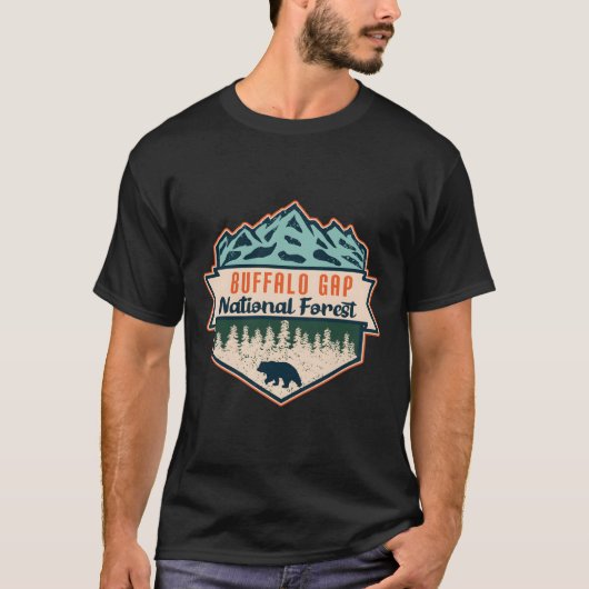 Buffalo Gap National Grassland � de geheimen van d T-shirt (Voorkant)