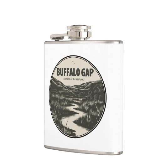 Buffalo Gap National Grassland Stream Heupfles (Links)