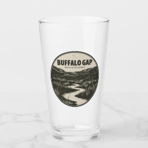 Buffalo Gap National Grassland stroom Glas