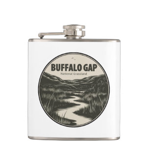 Buffalo Gap National Grassland stroom Heupfles