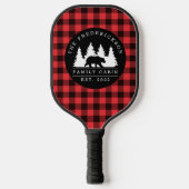 Buffalo Gedekte Cabine Monogram Pickleball Paddle (Voorkant)