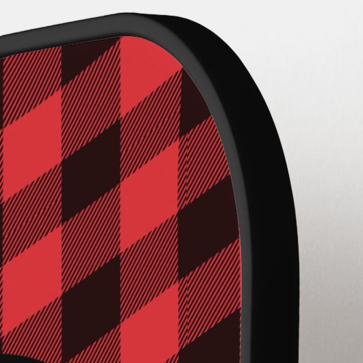 Buffalo Gedekte Cabine Monogram Pickleball Paddle (Links Detail)