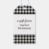 Buffalo Gepersonaliseerde Gift Labels Cadeaulabel (Voorkant)