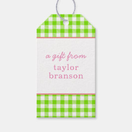 Buffalo Gepersonaliseerde Gift Labels Cadeaulabel