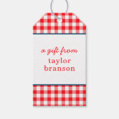 Buffalo Gepersonaliseerde Gift Labels Cadeaulabel (Voorkant)