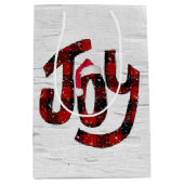 Buffalo geplaveid met witte baars medium cadeauzakje (Voorkant)