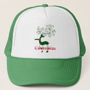 Buffalo geplaveide kerstman Thunder_Cove Trucker Pet