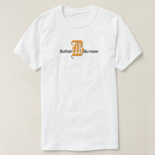 Buffalo Germans Basketbalteam Logo T-shirt (Design voorkant)