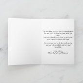 Buffalo geruite kerstkaart met vouw feestdagen kaart (Binnen)