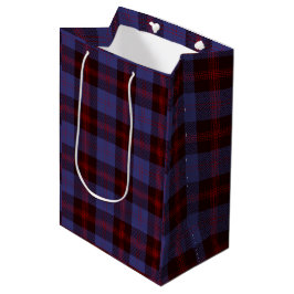 Buffalo geruite navyblauw rood medium cadeauzakje