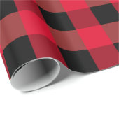 Buffalo geruite plaid cadeaupapier (Rol Hoek)