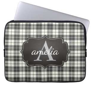 Buffalo Gestandaardiseerde afbeelding naam zwart i Laptop Sleeve