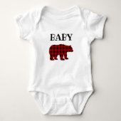 Buffalo Gestreept Baby T-Shirt (Voorkant)
