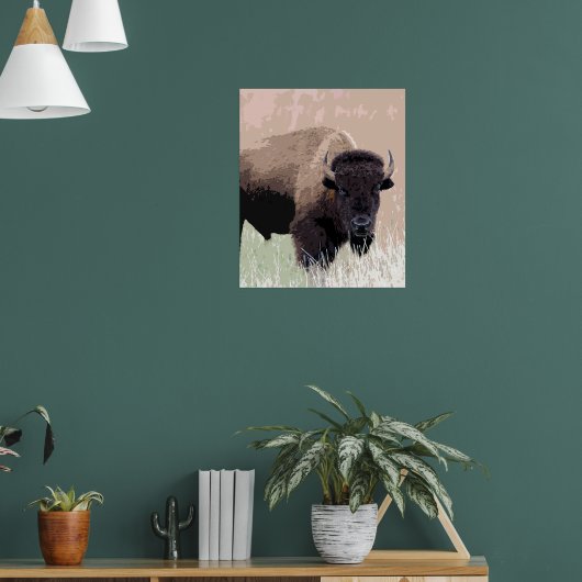 Buffalo/gif Poster (Woonkamer 1)