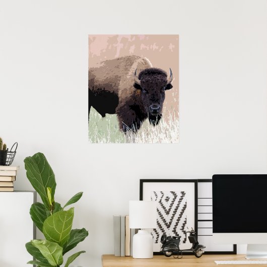 Buffalo/gif Poster (Thuiskantoor)