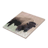Buffalo/gif Tegeltje (Zijkant)