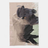 Buffalo/gif Theedoek (Verticaal)