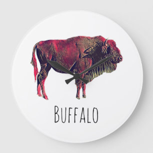 Buffalo Gift Grote Klok
