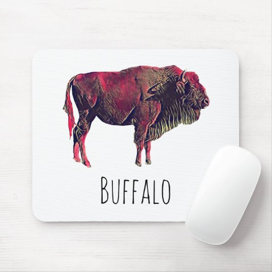 Buffalo Gift Muismat (Met muis)
