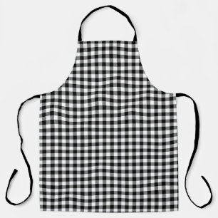 Buffalo Gingham Black en White Check Pset Schort