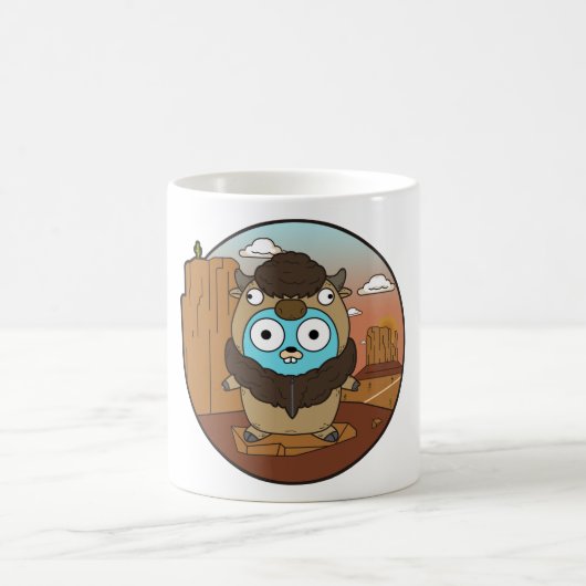 Buffalo Gopher in woestijn Koffiemok (Center)