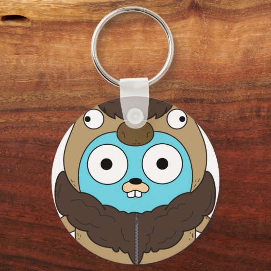 Buffalo Gopher Sleutelhanger (Voorkant)