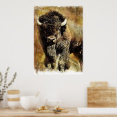 Buffalo Grunge Poster (Keuken)