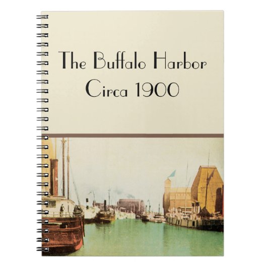 Buffalo Harbor  Notitieboek (Voorkant)