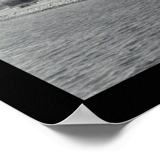 Buffalo Harbour, foto 1925 Poster (Hoek)