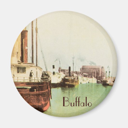 Buffalo Harbour  Magnet (Voorkant)