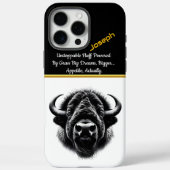 Buffalo Head: kracht en schoonheid Case-Mate iPhone Case (Achterkant)