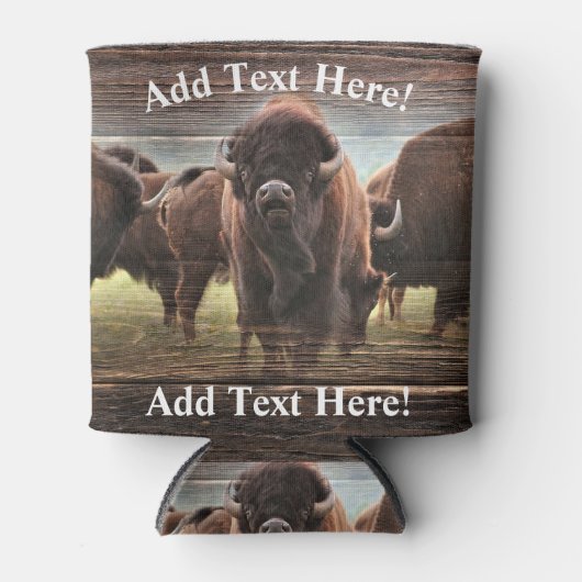 Buffalo Herd Blikjeskoeler (Voorkant)