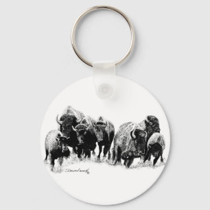 Buffalo Herd Sleutelhanger