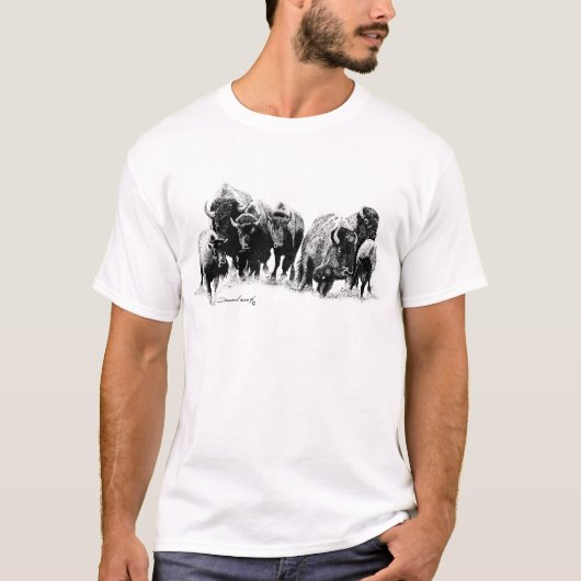 Buffalo Herd T-shirt (Voorkant)