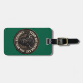 Buffalo Herinnering - Bagage Label (Voorkant horizontaal)